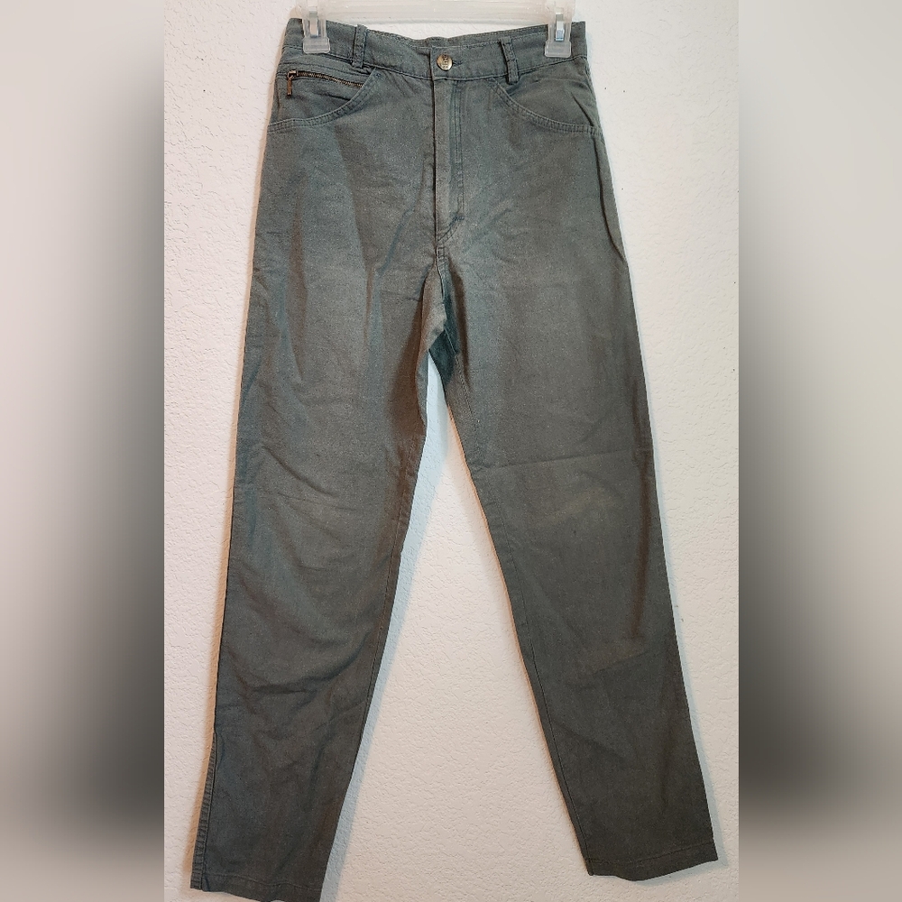 DUK Army Green‎ Chino Style European Pants, Size Unknown